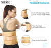 VISSCO DELUXE FRAME BACK SUPPORT - BEIGE