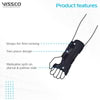 VISSCO FOREARM BRACE - SHORT | PROVIDES FIRM SUPPORT TO THE WRIST - BLACK