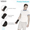 VISSCO FOREARM BRACE - SHORT | PROVIDES FIRM SUPPORT TO THE WRIST - BLACK