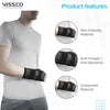 VISSCO UNIVERSAL ELASTIC WRIST SUPPORT | WRIST SUPPORT FOR COLLE'S FRACTURE (BLACK)