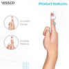 VISSCO FINGER SPLINT - BASEBALL | PROVIDES FIRM SUPPORT TO THE DIP JOINT OF THE FINGER (SILVER)