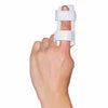 VISSCO SWAN FINGER SPLINT | PROVIDES FIRM SUPPORT & IMMOBILIZES THE FINGER (WHITE)