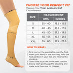 VISSCO ANTI EMBOLISM STOCKING (MILD SUPPORT) | IMPROVE BLOOD CIRCULATION