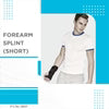 VISSCO FOREARM BRACE - SHORT | PROVIDES FIRM SUPPORT TO THE WRIST - BLACK