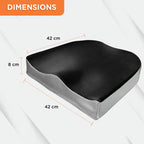 VISSCO ORTHOPAEDIC COCCYX CUSHION SEAT | FOR LOWER BACK & TAILBONE PAIN RELIEVER