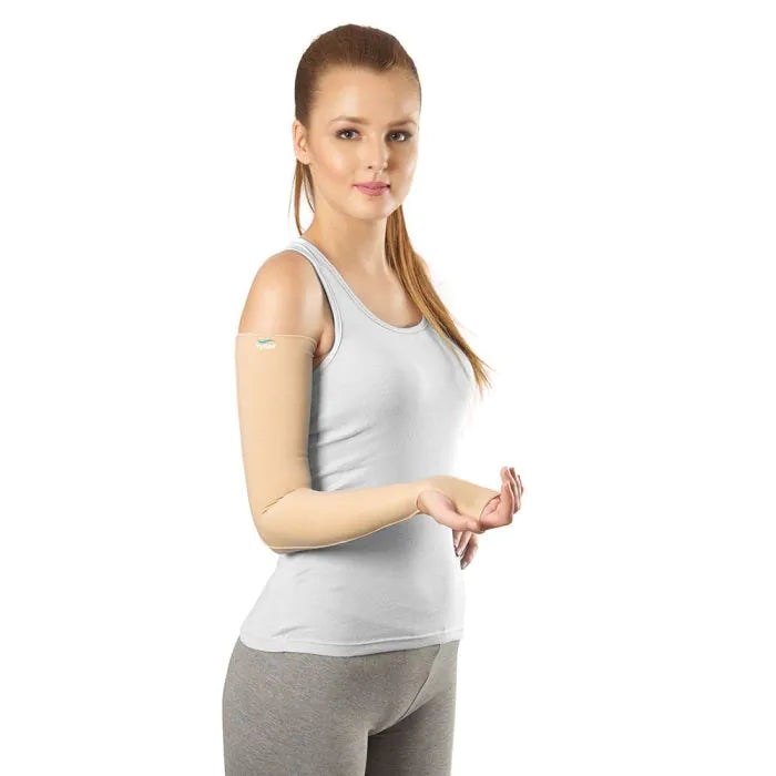 Compression Garment Arm Sleeve + Mitten (with thumb)