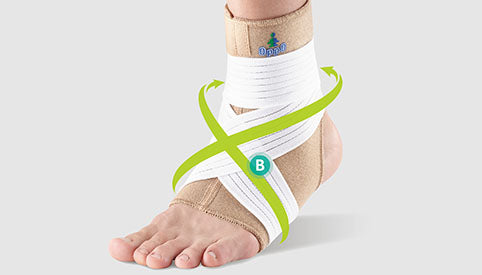 OPPO ANKLE SUPPORT W/STRAP  #1003