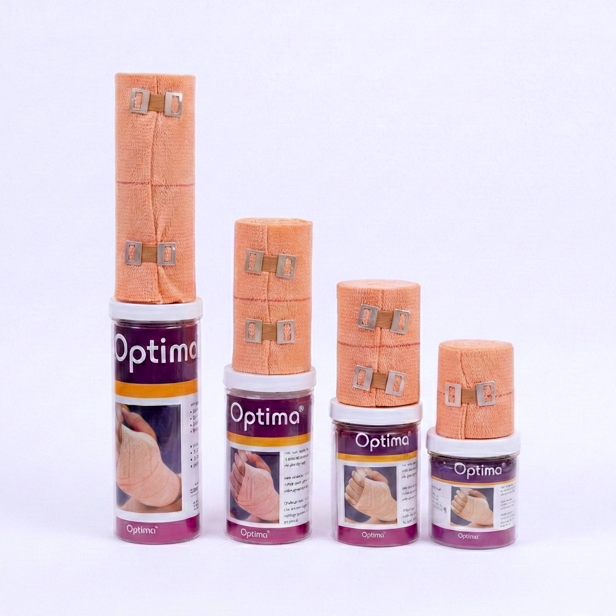 OPTIMA MEDITECH SOFT COTTON PREMIUM CREPE BANDAGE FOR PAIN RELIEF