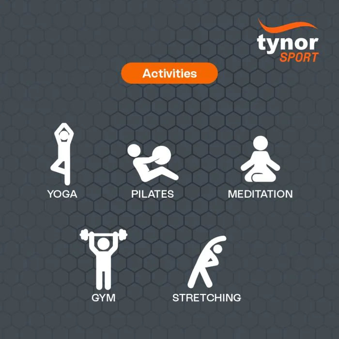 TYNOR YOGA MAT EVA ,4 MM