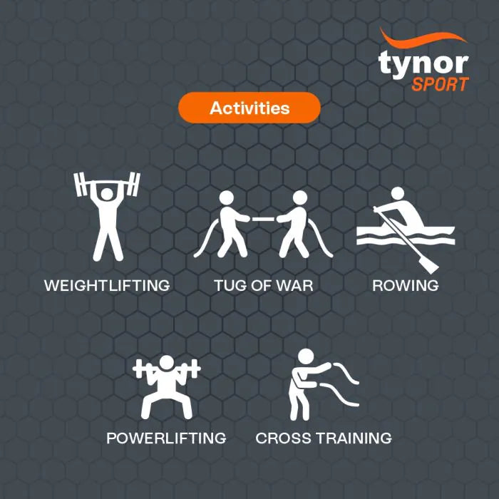 TYNOGRIP GYM GLOVES WITH SUPPORT