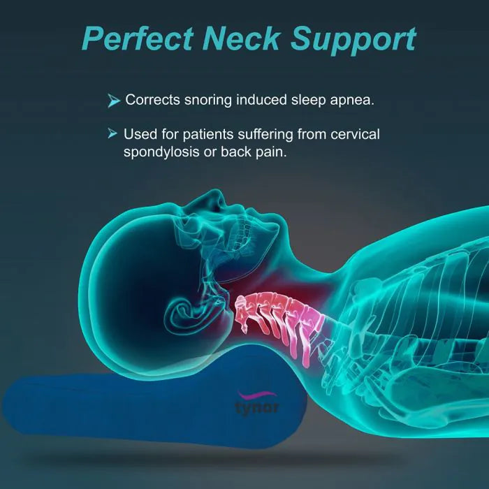 Contoured Cervical Pillow Memory Foam