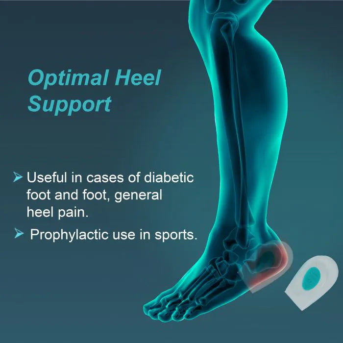 TYNOR HEEL CUP SILICONE- PAIR ( K-09 )
