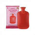 OPTIMA 2L HOT WATER BOTTLE ( RED ) FOR PAIN RELIEF – LEAK -PROOF, DURABLE & FLEXIBLE