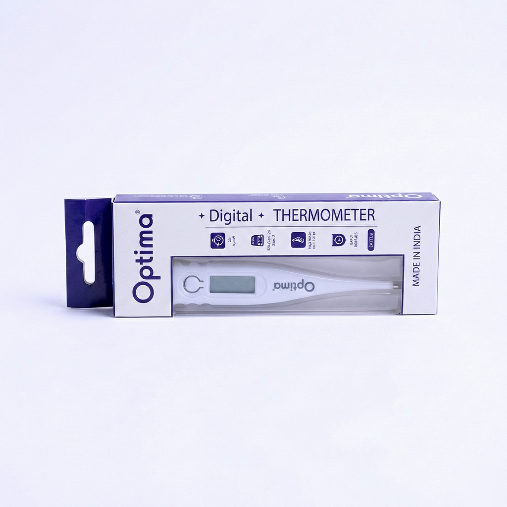 OPTIMA ODT-01 DIGITAL THERMOMETER FOR FEVER | LCD DISPLAY | NON-MERCURY