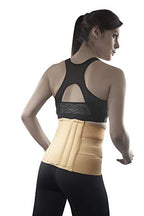 VISSCO SACRO LUMBAR BELT 12" BLACK STRAP