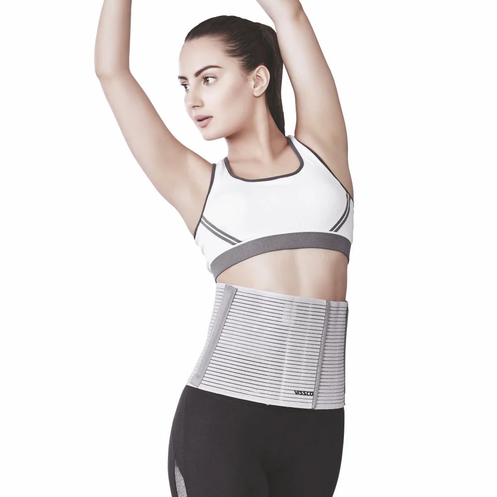 VISSCO ABDOMINAL BELT | FOR ABDOMINAL SUPPORT & POST PREGNANCY PAIN (GREY)