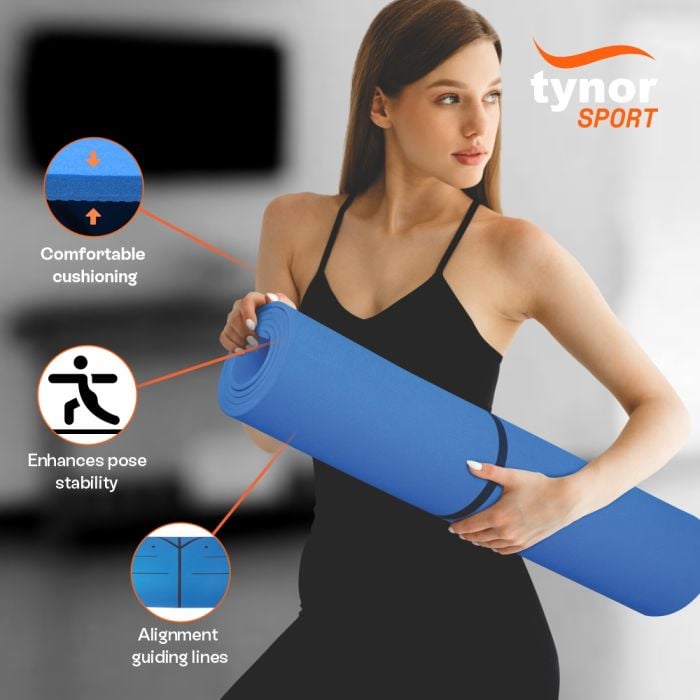 TYNOR YOGA MAT TPE,6 MM