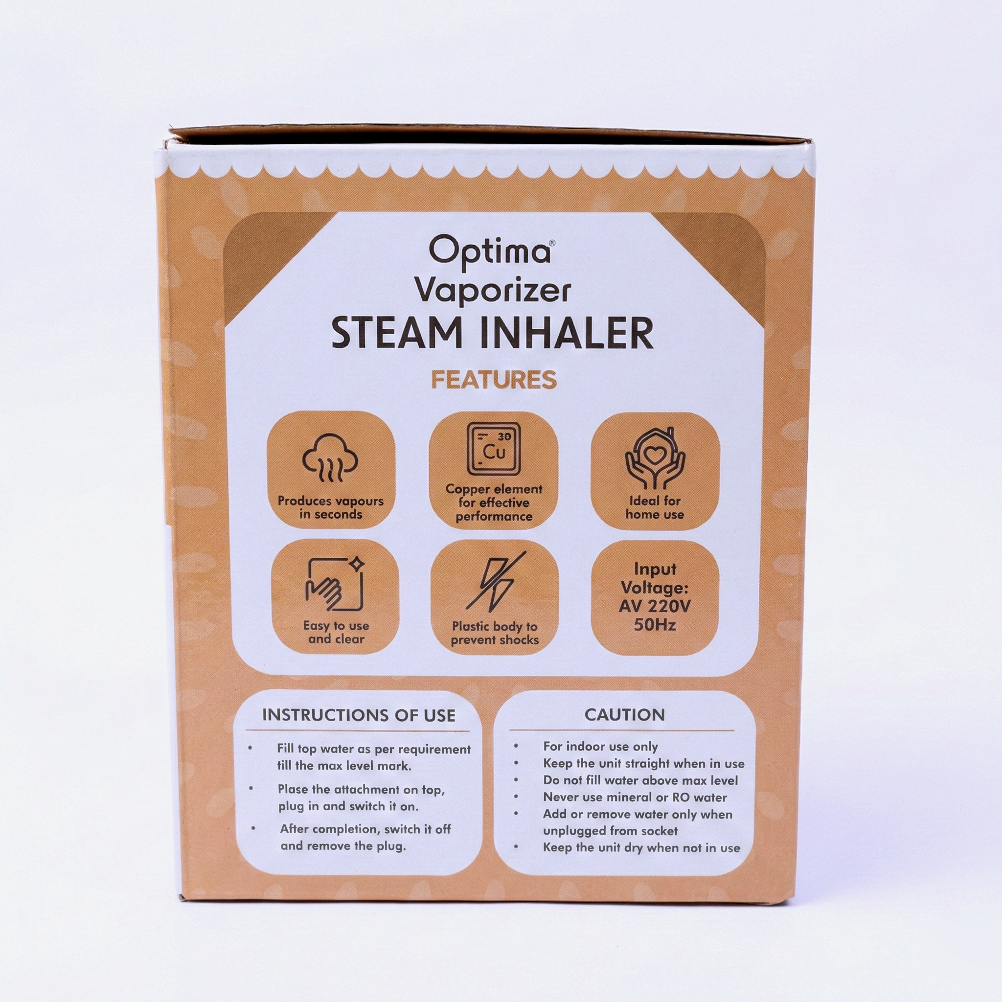 OPTIMA STEAM INHEALER VAPORIZER FOR COLD