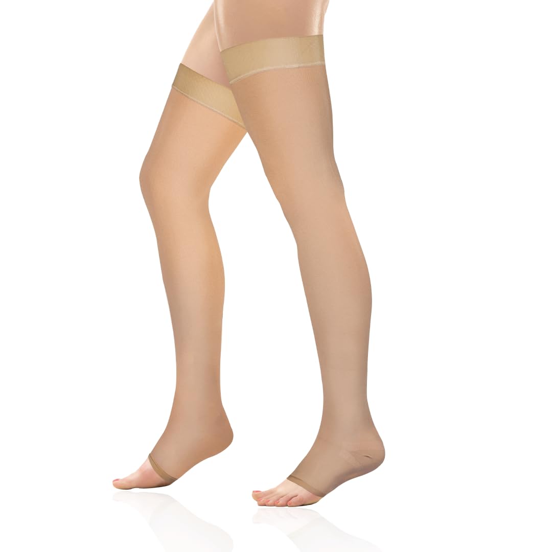 VISSCO MEDICAL COMPRESSION - CLASS 2 THIGH LENGTH | MILD SUPPORT (BEIGE)