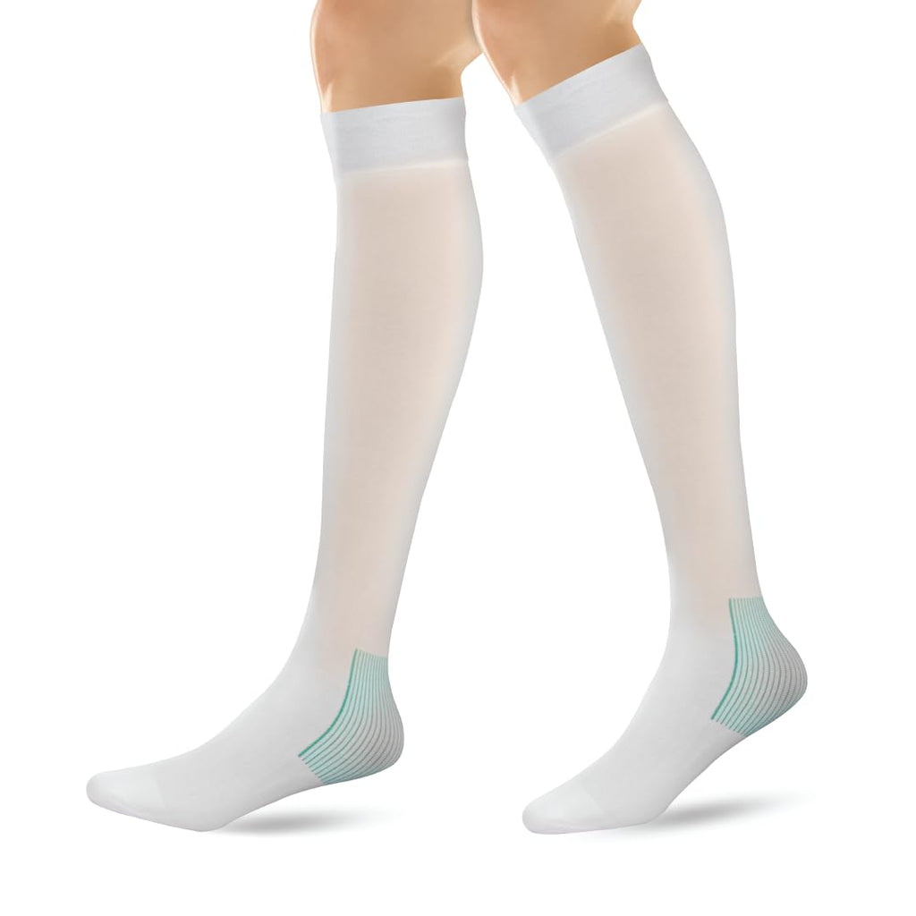 VISSCO ANTI-EMBOLISM - KNEE (LOWER INSPECTION HOLE) | MILD SUPPORT | IMPROVE BLOOD CIRCULATION