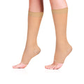 VISSCO MEDICAL COMPRESSION STOCKING- CLASS 2 KNEE LENGTH | MILD SUPPORT (BEIGE)