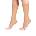 VISSCO MEDICAL COMPRESSION STOCKING- CLASS 2 KNEE LENGTH | MILD SUPPORT (BEIGE)