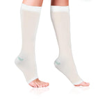 VISSCO ANTI-EMBOLISM - KNEE (MILD SUPPORT) | IMPROVES BLOOD CIRCULATION (WHITE)