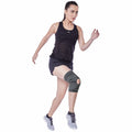 VISSCO KNEE CAP WITH OPEN PATELLA- GREY (SINGLE PEICE)