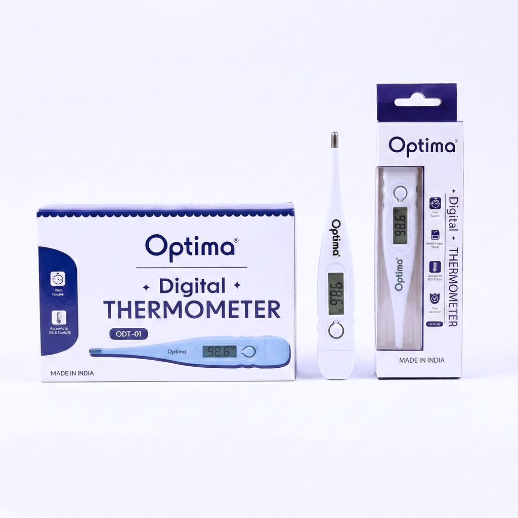 OPTIMA ODT-01 DIGITAL THERMOMETER FOR FEVER | LCD DISPLAY | NON-MERCURY