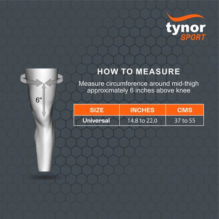 TYNOR WEIGHT LIFTING KNEE WRAP ( 104 )