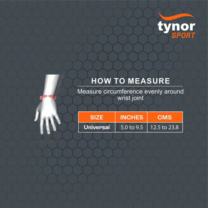 TYNOR WRIST SUPPORT WITH THUMB LOOP- NEO