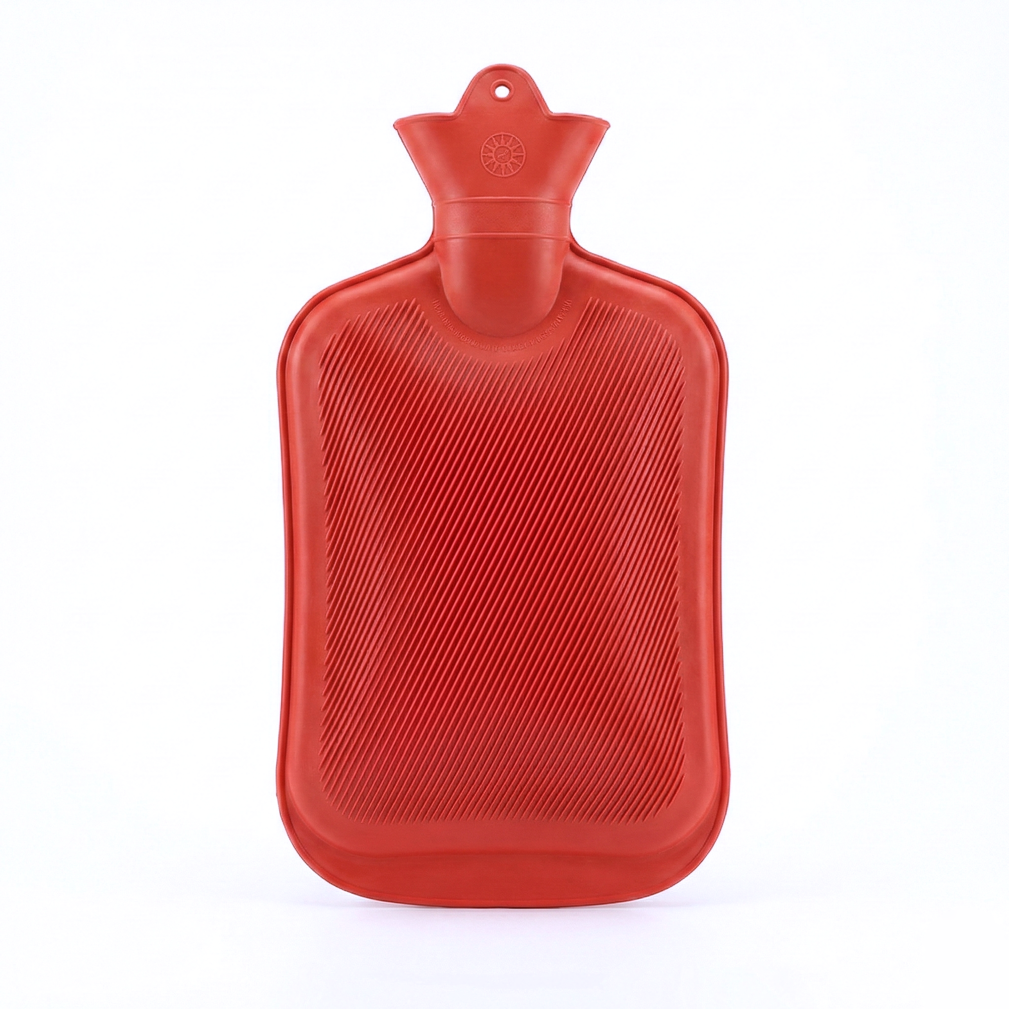 OPTIMA 2L HOT WATER BOTTLE ( RED ) FOR PAIN RELIEF – LEAK -PROOF, DURABLE & FLEXIBLE