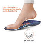 VISSCO FOOTSOL SHOE INSOLES FOR MEDIUM ARCH, INSOLES FOR HEEL PAIN, OVER PRONATION, FOOT PAIN, LEG PAIN.