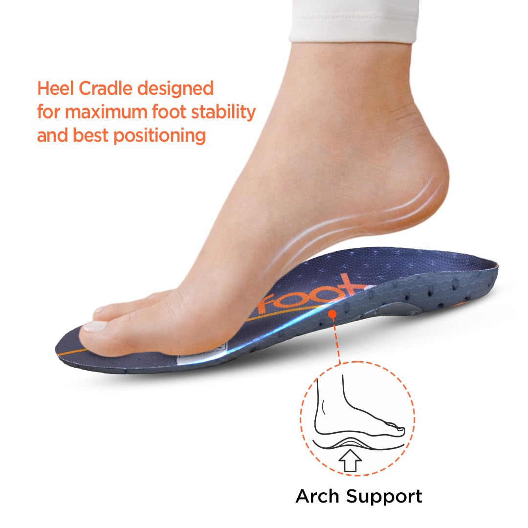VISSCO FOOTSOL SHOE INSOLES FOR MEDIUM ARCH, INSOLES FOR HEEL PAIN, OVER PRONATION, FOOT PAIN, LEG PAIN.