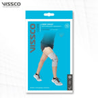 VISSCO KNEE WRAP WITH LOOP ELASTIC TECHNOCLOGY | GREY (SINGLE PIECE)