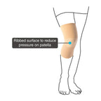 VISSCO PATELLA ELASTICATED KNEE CAP (BEIGE)