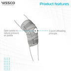 VISSCO OA KNEE BRACES - OPEN TYPE ( LEFT/RIGHT)