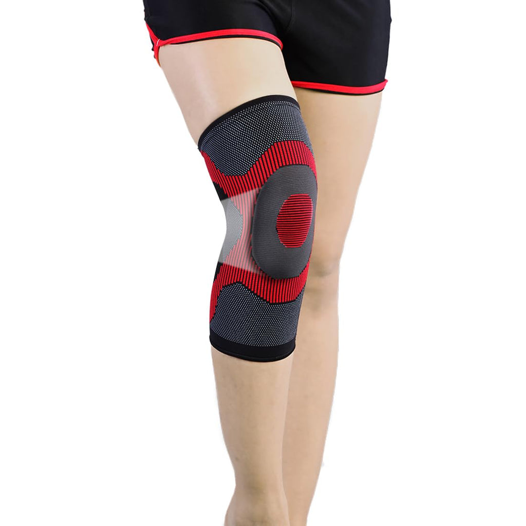 VISSCO 3D KNEE CAP WITH DONUT PADDING (SINGLE PIECE)