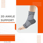 VISSCO 2D ANKLE SUPPORT (GREY)