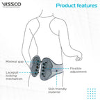 VISSCO SALIAC LACEPULL BELT (GREY)