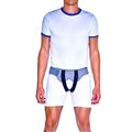 VISSCO HERNIA BELT WITH DOUBLE PAD | PROVIDES MODERATE SUPPORT TO WEAK HERNIATED MUSCLES (GREY)