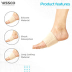 VISSCO METATARSAL SILICONE CUSHION SUPPORT (BEIGE)