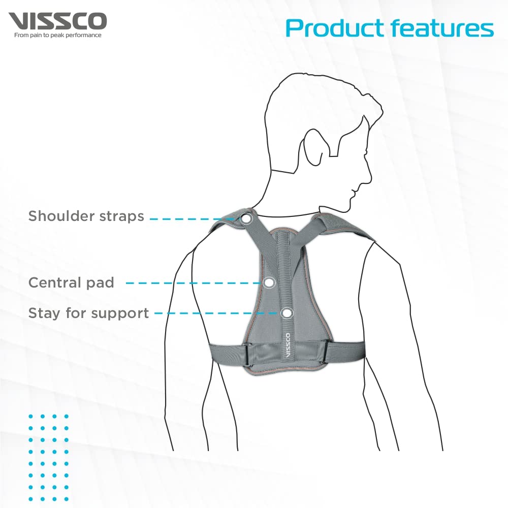 VISSCO CLAVICLE BRACE WITH SHOULDER SLEEVE