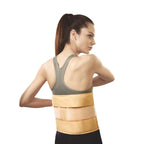 VISSCO DELUXE FRAME BACK SUPPORT - BEIGE