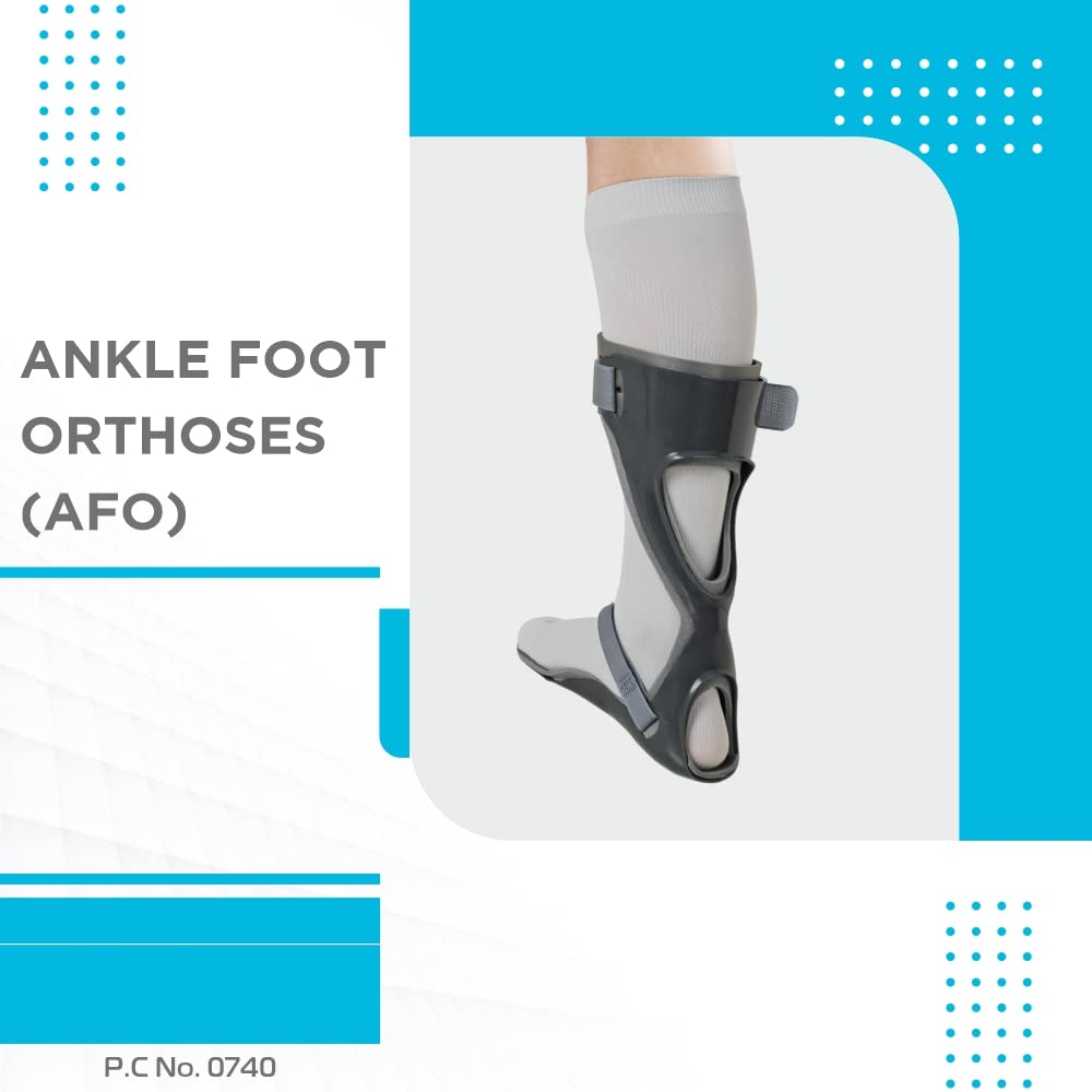 VISSCO ANKLE ORTHOSES (AFO)- GREY