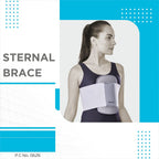 VISSCO STERNAL BRACE (MODERATE SUPPORT)- GREY