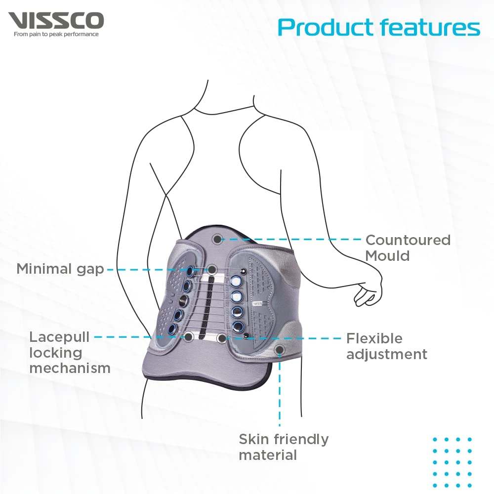VISSCO FLEXI LACEPULL LS BELT WITH MOULDING