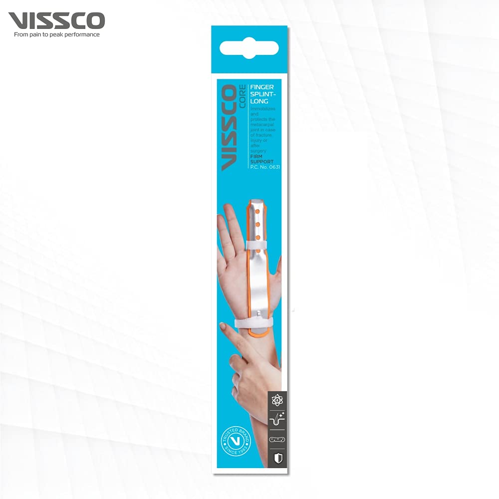 VISSCO FINGER SPLINT LONG (FIRM SUPPORT)