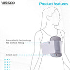 VISSCO STERNAL BRACE (MODERATE SUPPORT)- GREY