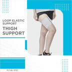 VISSCO LOOP ELASTIC SUPPORT (THIGH SUPPORT) - GREY